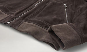 Chaqueta de moda de cuero genuino para hombre de piel de vaca de alta calidad personalizada OEM Full-Grain Napa backed Suede venta al por mayor Pakistán disponible - Product Image 6