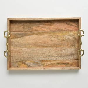 Premium Wooden Serving Tray Luxury Table Serving Tray <b>For</b> Home - Product Image 4