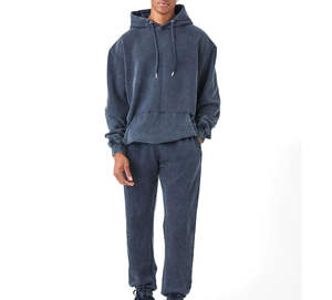 Survêtement d'hiver pour homme avec design et logo personnalisés, 100% coton, respirant, vêtements de sport à manches longues - Product Image 1