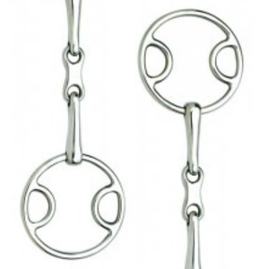 Anillo de sujeción bucal tipo gag francés |   Bocado de Acero Inoxidable para Caballo, para Entrenamiento, Equitación y Control de Caballos - Product Image 2