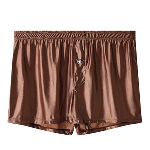 Pantalons pour hommes en soie respirante et rafraîchissante, shorts de sport amples en satin haut de gamme pour hommes, shorts décontractés de base - Product Image 3