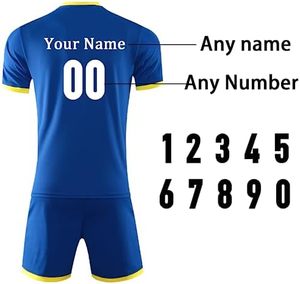 Camisetas de fútbol de alta calidad para hombre, venta al por mayor, conjuntos de ropa de fútbol, uniformes de entrenamiento de equipos de Club, camiseta de fútbol para adultos - Product Image 2