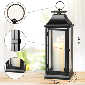 Marvelous Design Candle <b>Lantern</b> Home Decorative Hanging <b>Lantern</b> Candle Holder for <b>Christmas</b> Decorative at Flexible Price - Product Image 2