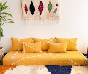 Juego de Sofa de Suelo Oriental-Esponja de Algodón de Calidad-200x80x20 cm-Cualquier Color Es Posible. - Product Image 2
