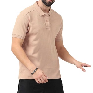 Polo de haute qualité pour hommes, impression de logo personnalisé et couleur unie brodée pour les vêtements de travail de style T-shirt polo de qualité supérieure - Product Image 3