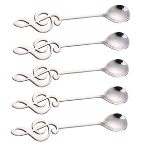 Steel Spoon Dessert Spoon Butterfly Stainless Steel Household Tea Spoon Butterfly Handle <b>Gifts</b> Packing <b>Box</b> - Product Image 4