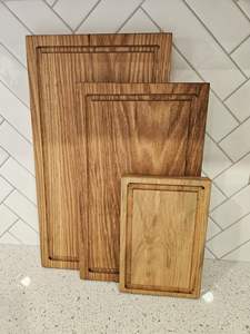 Tabla de Cortar de Madera Maciza con Superficie Resistente y Estable para Preparación de Alimentos, Disponible para Pedidos al por Mayor a Precios Bajos de Fábrica - Product Image 2