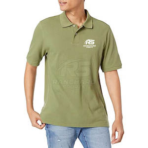 Camiseta Polo para Hombre de Manga Corta en Tela de Algodón, Camiseta Polo Informal para Hombre, Transpirable para el Verano - Product Image 1