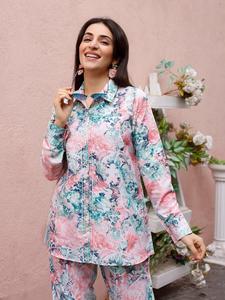 Ensemble de deux pièces de cordons floraux Ensemble de cordons fait à la main pour une utilisation quotidienne Produit en vrac Ensemble de cordons classiques en rayonne pure personnalisé - Product Image 2