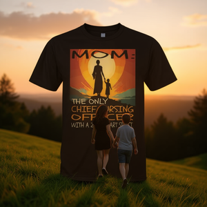 Camiseta con diseño temático del Día de la Madre, producto promocional para el cargo de Enfermera Jefe - Product Image 3