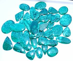 หินอัญมณี Malachite ธรรมชาติอัญมณีทรงหลวมสำหรับทำเครื่องประดับอัญมณีทรงหลวม - Product Image 6