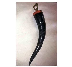 Ouvre-bouteille en os, designs variés, acier inoxydable antique, manche en bois et corne, écologique, portable, personnalisable, logo personnalisé - Product Image 6