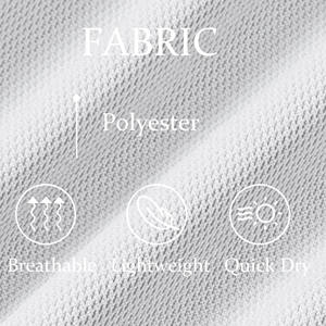 เสื้อกอล์ฟสำหรับผู้ชายกันรอยยับกระเป่าปักโลโก้แบบลำลองผ้าถักแบบเรียบง่ายไม่มีรอยยับ - Product Image 6