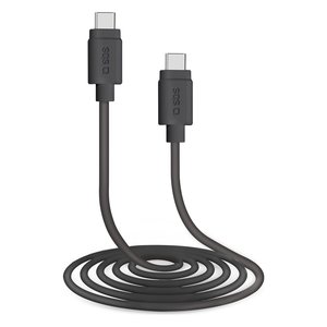 Cavo USB-C Cable de Carga y Datos 60W Negro 1.5m TECABLETCC31K - Product Image 1