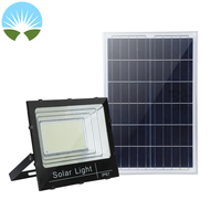 Meilleure vente lampadaires solaires Ip67 Led 50W 100W 200W 300W 600W 2000W réflecteurs lampe de projecteur extérieur Led projecteur solaire