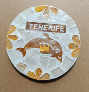 Sous-verre personnalisé en rotin et sous-verre en nacre de haute qualité expédition rapide depuis le Vietnam - Product Image 6