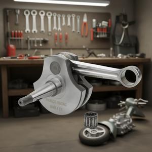 Cigüeñal de Acero Aleado de 57 mm con Rodamiento para Scooters Pinasco VN y VL - Nueva Pieza de Repuesto Italiana - Product Image 3