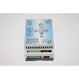 Module de sortie analogique 4 ports AUGMATIC TECHNOLOGIES WIN-IO-4AOMV 0-10V, interface Modbus RTU RS485, tension de fonctionnement 220V - Product Image 2