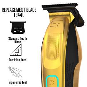 เครื่องตัดผมไร้สายระดับมืออาชีพ 7500 รอบต่อนาที แบบ Zero Gap สำหรับช่างตัดผม พร้อมแท่นชาร์จ USB อัจฉริยะ รองรับ iPhone และ Android - Product Image 6