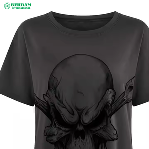 เสื้อยืดสีขาวคุณภาพสูงขายส่ง แบบเปล่า รับสกรีนลายกราฟิก ผ้าฝ้าย 100% เป็นมิตรกับสิ่งแวดล้อม ระบายอากาศได้ดี น้ำหนัก 250 กรัม เสื้อยืดผู้ชาย - Product Image 2