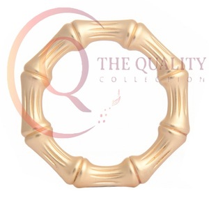 Anneaux de serviette en métal design pour table à manger, décoration de vaisselle de luxe pour restaurant et usage domestique - Product Image 2