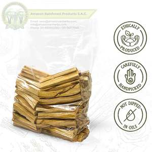 ธูป Palo Santo คุณภาพระดับพรีเมี่ยมของเปรูยาว10ซม. บางขนาด (160 ~ 170) ต่อกิโลกรัมความหนาของไม้ธรรมชาติ1-1.5ซม. - Product Image 3