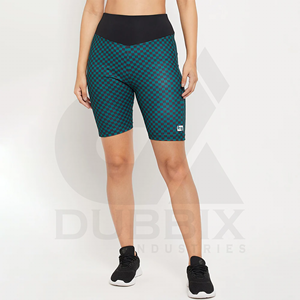 Short cargo pour femme Short de fitness 100% Polyester Logo personnalisable Sticker Color Pattern Design Short pour femme - Product Image 1