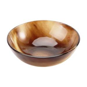 การออกแบบที่ทันสมัยฮอร์นเสิร์ฟชามตกแต่งบ้านในร่มตกแต่งธรรมชาติและสีตกแต่งชาม - Product Image 4