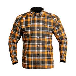 Chemise en flanelle de coton épais pour hommes Veste d'extérieur à manches longues à carreaux chaude et décontractée durable Logo personnalisé OEM Fourniture en vrac - Product Image 6