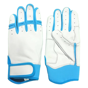 ถุงมือเบสบอลหนังไม่ลื่นถุงมือกีฬาเบสบอลระบายอากาศได้ดีโลโก้ออกแบบได้ตามต้องการ - Product Image 3