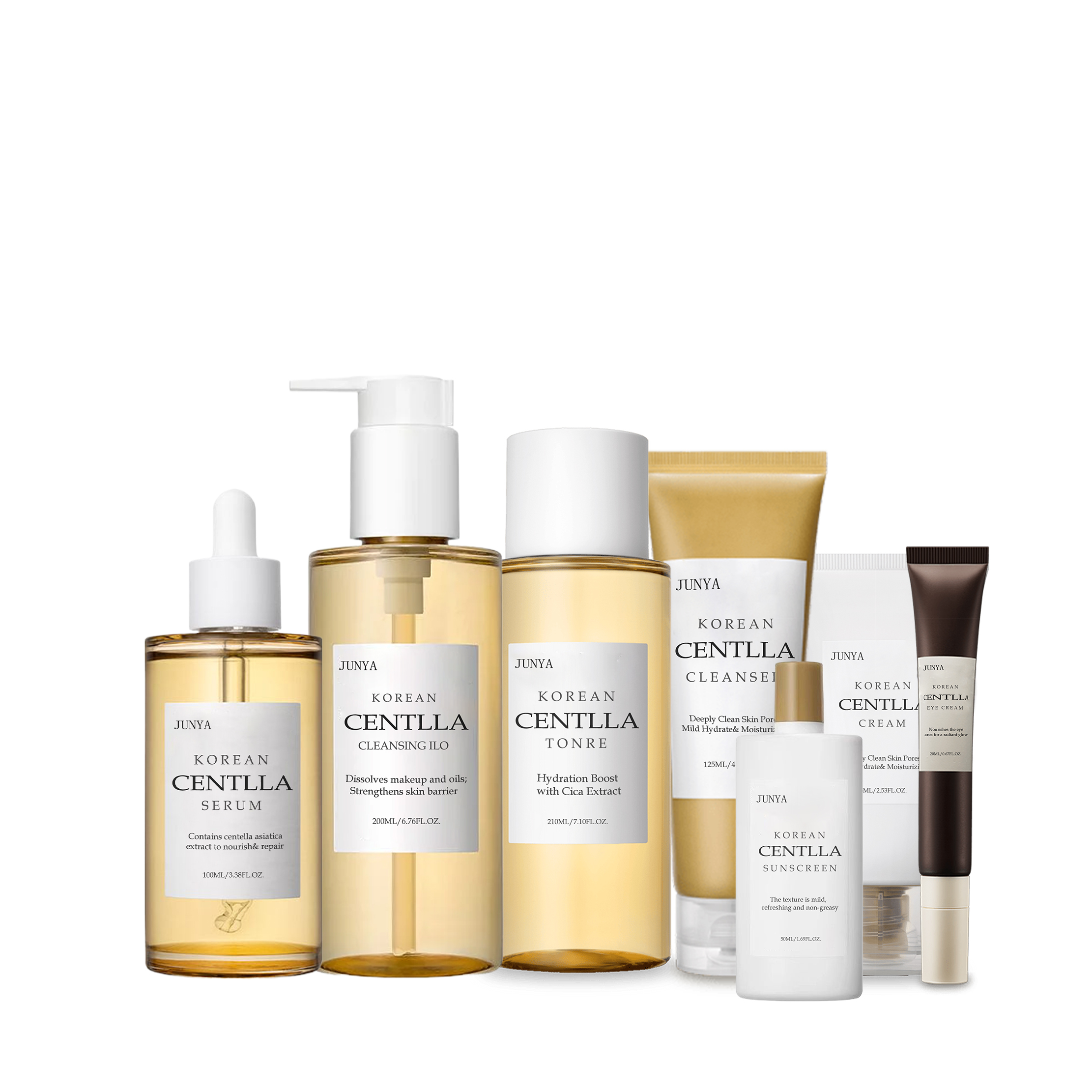 Korean Centella skin care set