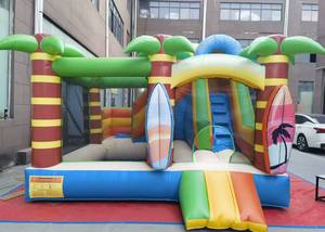 Grande structure gonflable pour enfants avec matériau en PVC et souffleur pour une utilisation en école et en centre commercial, intérieur/extérieur - Product Image 3