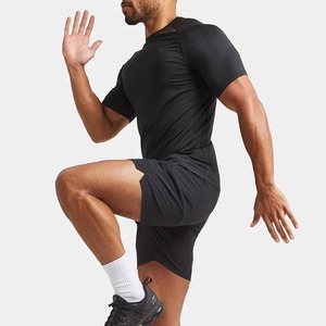 Camiseta Deportiva de Moda para Hombre, 100% Algodón, Fabricación en Fábrica, Venta al por Mayor, Camiseta Lisa Teñida Barata - Product Image 5