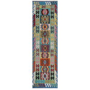 Maimana Afghanistan <b>Kilim</b> <b>Runner</b> Rug 304 X 89 cm - Product Image 1