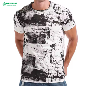 Fournisseur pakistanais de t-shirts pour hommes, coupe classique, personnalisés, 100% coton, col rond, séchage rapide, respirants, confortables - Product Image 5