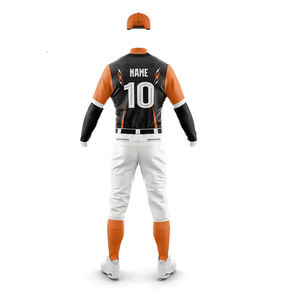 Uniforme de baseball en tissu doux au toucher, entièrement personnalisé, fabriqué par un bon fournisseur, service OEM - Product Image 3
