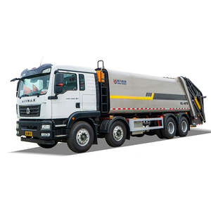 Compacteur hydraulique 6x4 à transmission manuelle, camion benne à benne basculante diesel, moteur, boîte de vitesses, collecte des déchets, ventilation, EURO 5 - Product Image 1