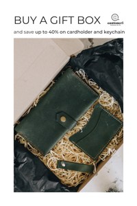 LWW-0083 porte-cartes de crédit en cuir vintage Slim Business Id - Product Image 2