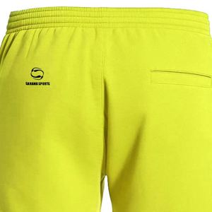 Pantalones cortos deportivos informales para hombre, pantalones cortos de lana de algodón cómodos de alta calidad con cintura elástica, precio al por mayor, pantalones cortos de lana sólida - Product Image 6