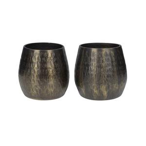 ชุดเชิงเทียนโลหะสีดำทรงกลมทำมือ 3 ขนาดต่างกัน สำหรับงานแต่งงาน จากอินเดีย - Product Image 6