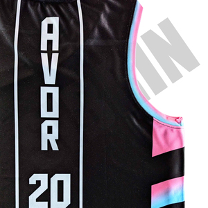 Uniforme de basket-ball imprimé personnalisé de qualité supérieure ensemble de shorts maillots de club de sport pour jeunes pour les ligues de basket-ball hommes et femmes - Product Image 4