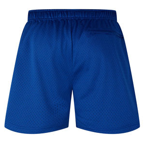 Shorts en maille pour hommes avec poches, taille élastique, tissu en maille 100% polyester pour un confort optimal, style athlétique, shorts en maille tendance - Product Image 5