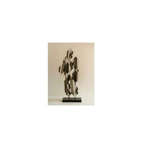 Escultura de metal hecha a mano para decoración del hogar y el jardín, pieza de arte moderno única para exhibición en interiores y exteriores - Product Image 2