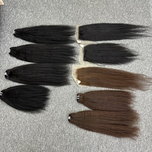 ผมมนุษย์บริสุทธิ์ Yaki ผมตรงจากเวียดนามมัดผมดิบแบบ100% - Product Image 1