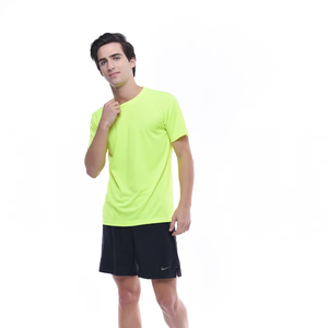 Camiseta Unisex Ultifresh de Cuello Redondo, Tejido Dri-Fit de Poliéster, Sólida, Informal, Cómoda, Transpirable, Ecológica, Ahorradora de Agua, de Seda - Product Image 3