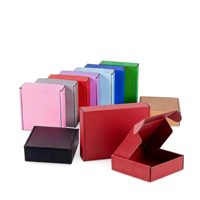 Boîte d'expédition personnalisée pour le commerce électronique, carton ondulé avec logo pour les marques de vêtements et de prêt-à-porter 6 7