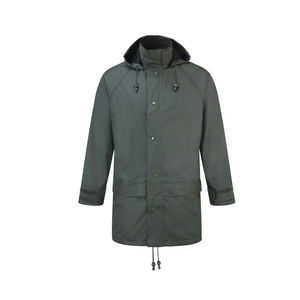 ชุดเสื้อแจ็คเก็ตกันลมและเสื้อฮู้ดให้ความอบอุ่นในฤดูหนาวกันลมพร้อมโลโก้ปักตามสั่ง - Product Image 5