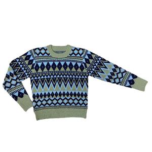 Suéter de Invierno para Mujer 100% Lana, con Logotipo Bordado Estampado, Cuello Redondo, Alta Calidad - Product Image 5