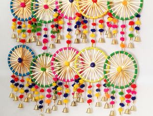 Tenture murale indienne artisanale Articles de décoration Attrape-rêves au design de luxe pour offrir des cadeaux OEM à des prix abordables - Product Image 2