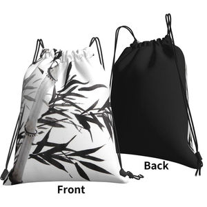 Sac à dos à cordon de serrage de haute qualité en gros, sac de sport, sac d'école, sac à cordon de serrage avec poches - Product Image 3